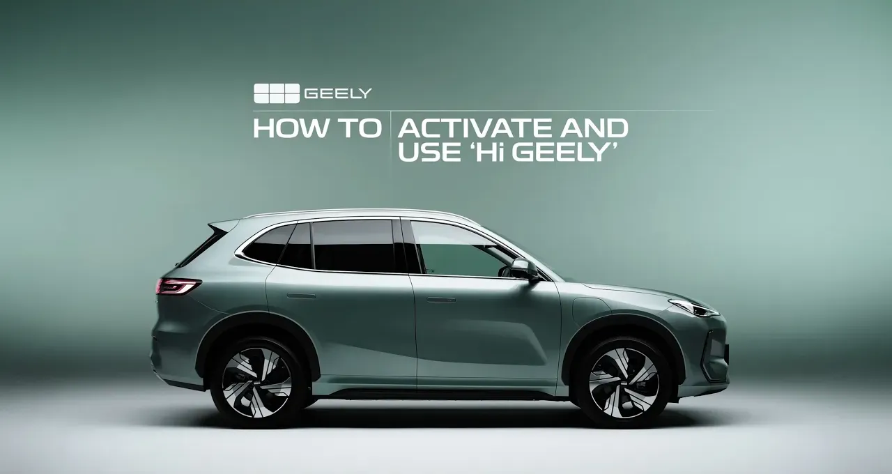 Video Banner Activate And Use Hi Geely
