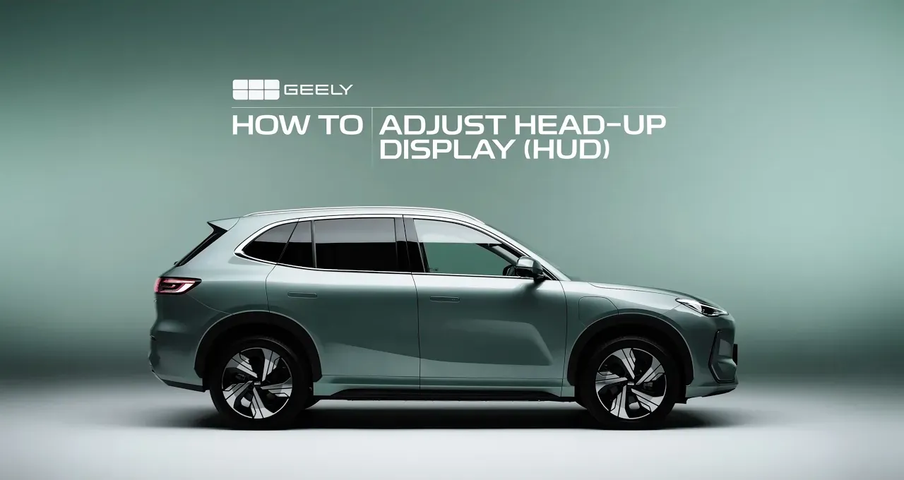 Video Banner Adjust Head Up Display